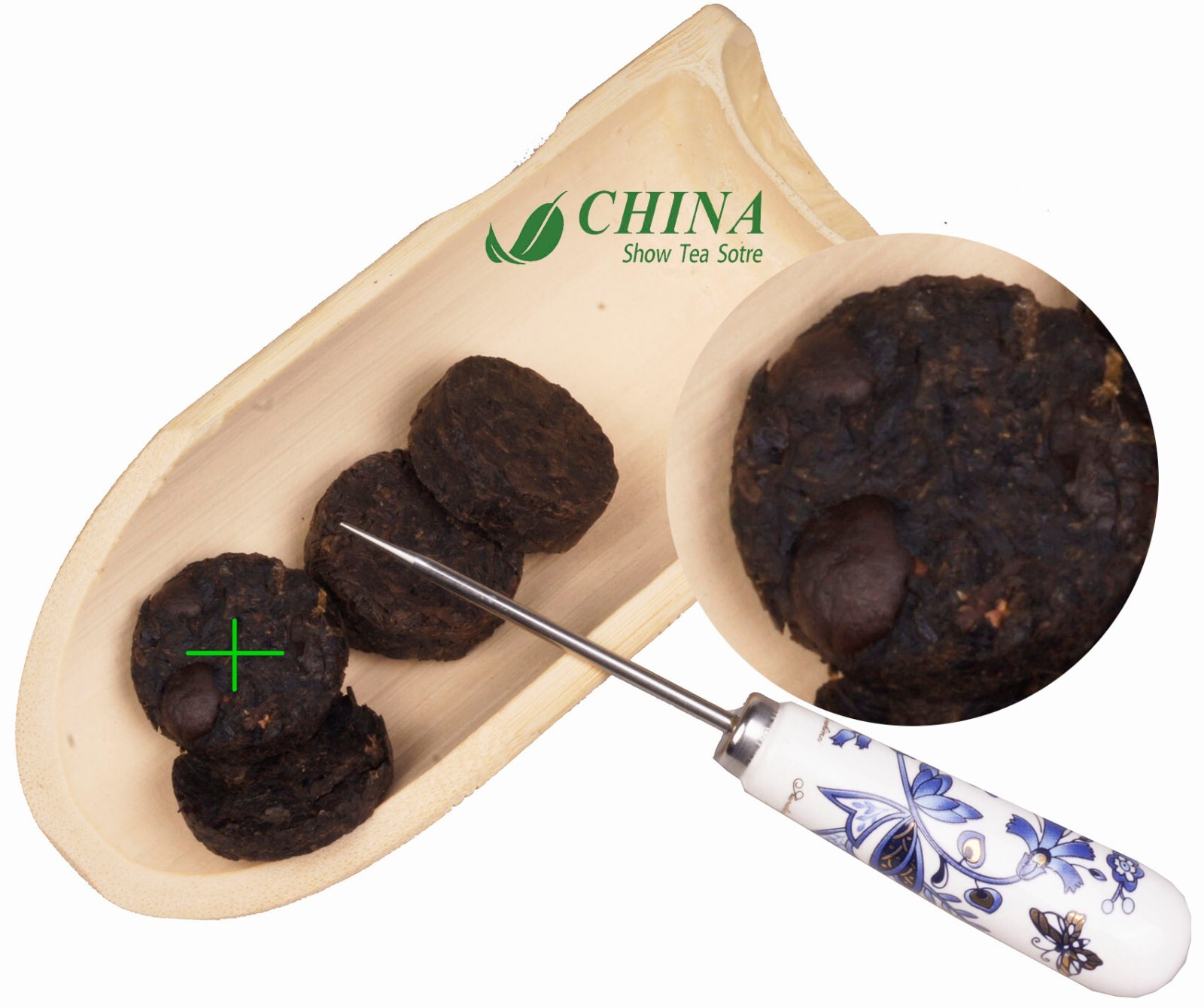 1999 Vintage Chinese Coffee Puer Tea ~Roasted Coffee Bean And Orgainc Pu’er Tea