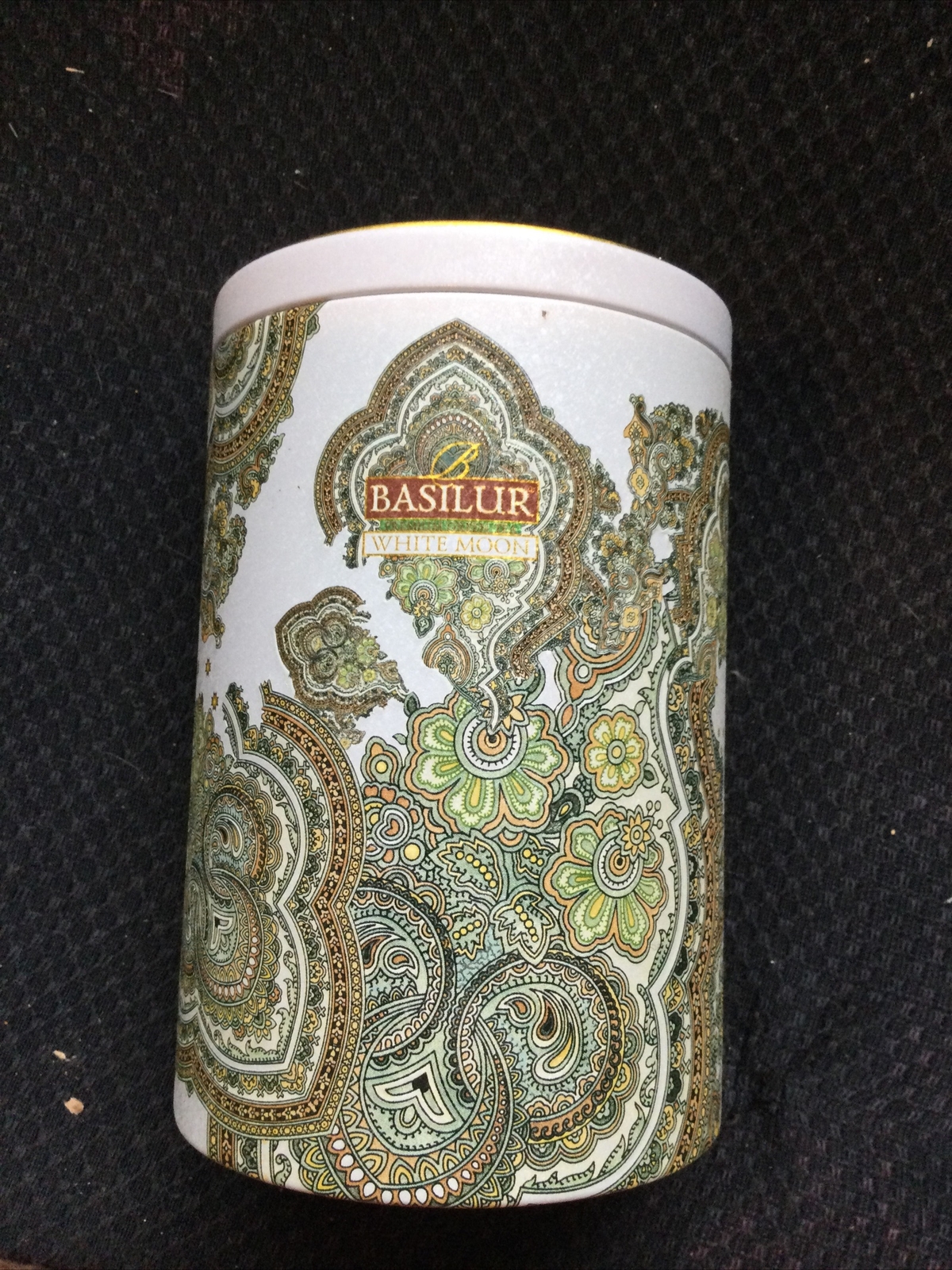 Basilur Oriental Collection Ceylon Green tea White Moon Empty Used