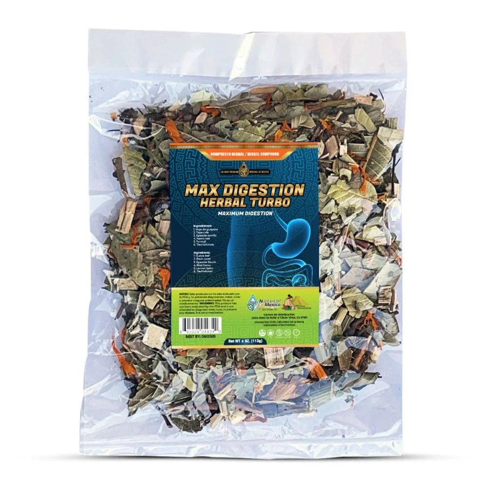 Estomacal Compuesto Te Herbal, 4 onzas. Stomach Tea 4 Oz. Natural de Mexico