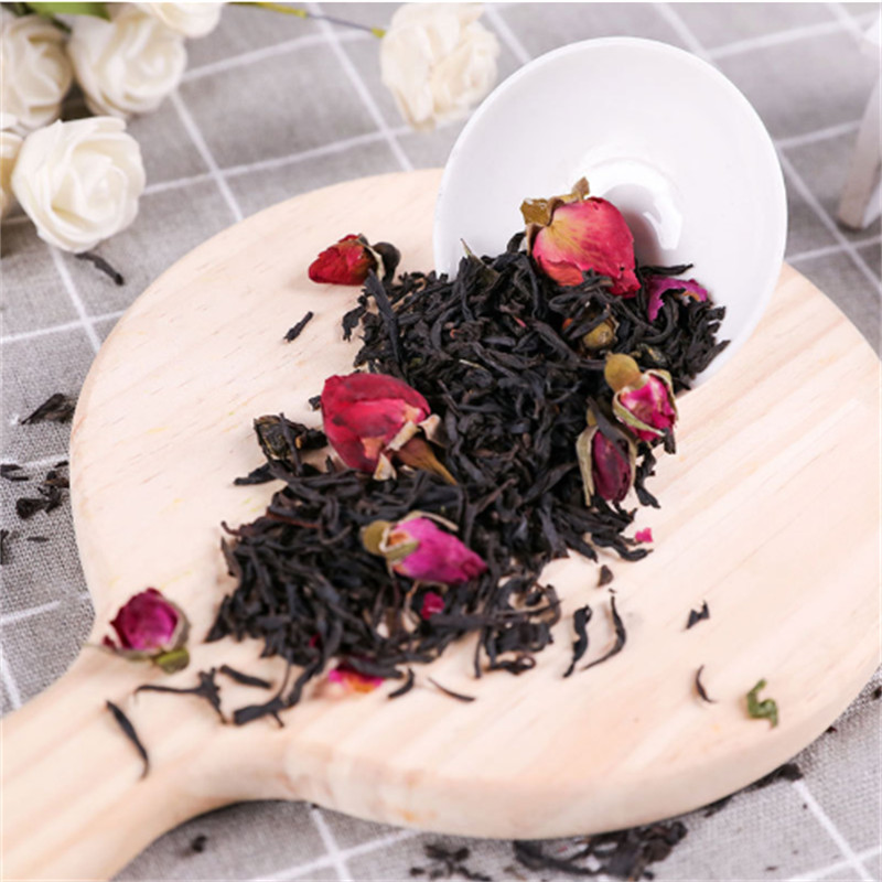 Rose Oolong Tea 12Pcs/Set 120g Pyramid Packing Organic Health Flower Tea