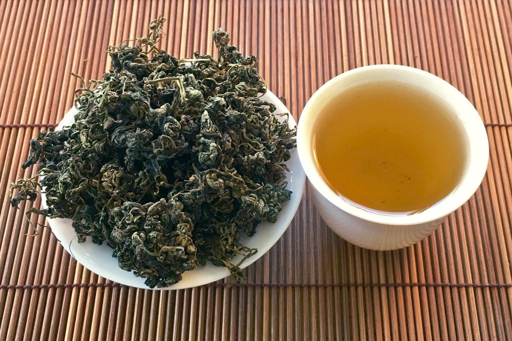 Gynostemma Tea – Jiaogulan 绞股蓝 (교고람) Loose Leaf 100% from Nature, Wild Crafted