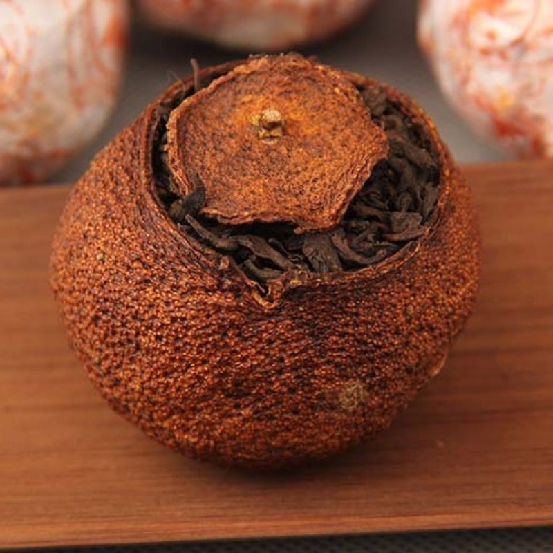 500g Pu’er Tea Ripe Tea Loose Tea Ganpu Pu Erh Tea 312 Aged Orange Pu Tea