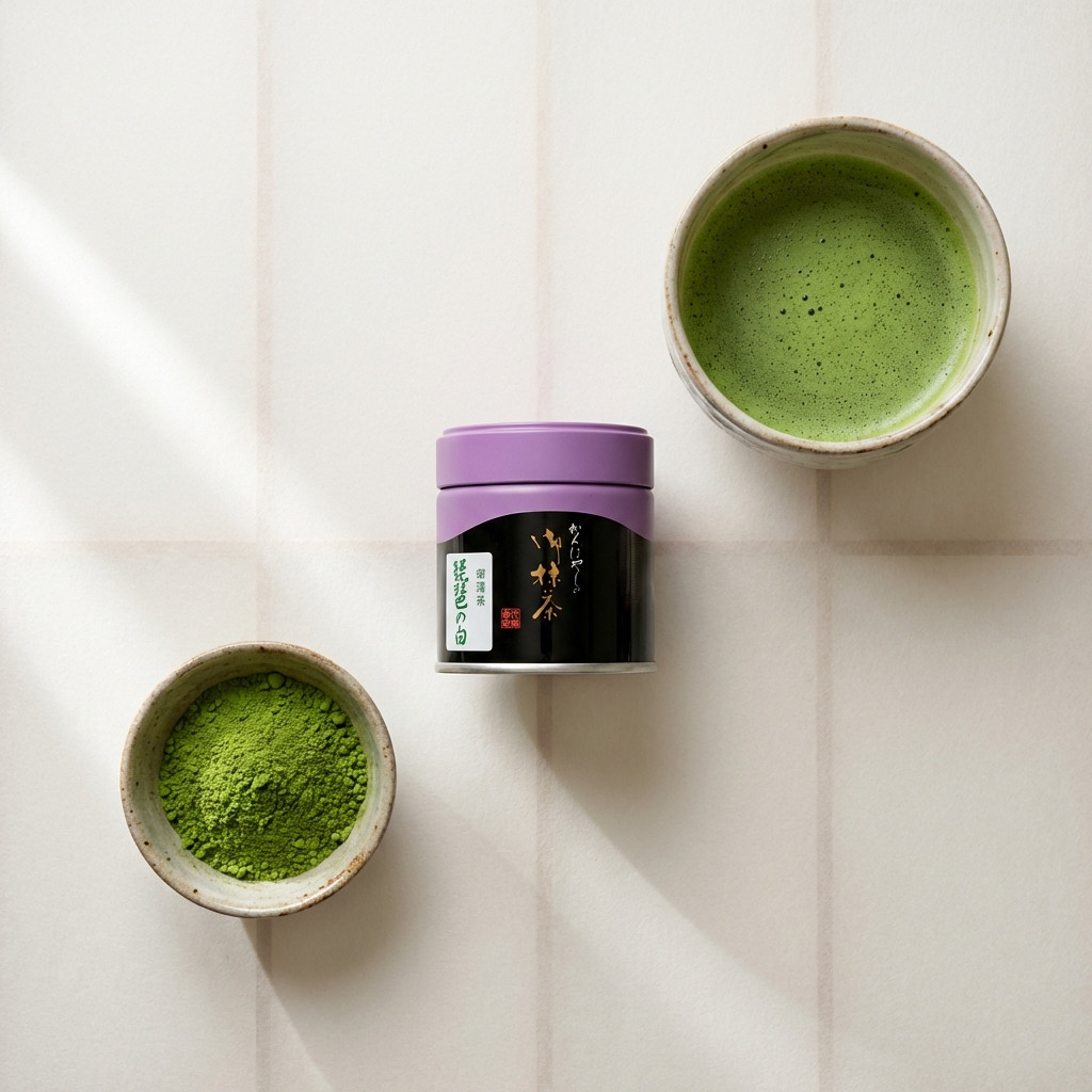 [US SELLER] Kanbayashi Biwa no shiro Japanese Matcha Ceremonial Grade 20g
