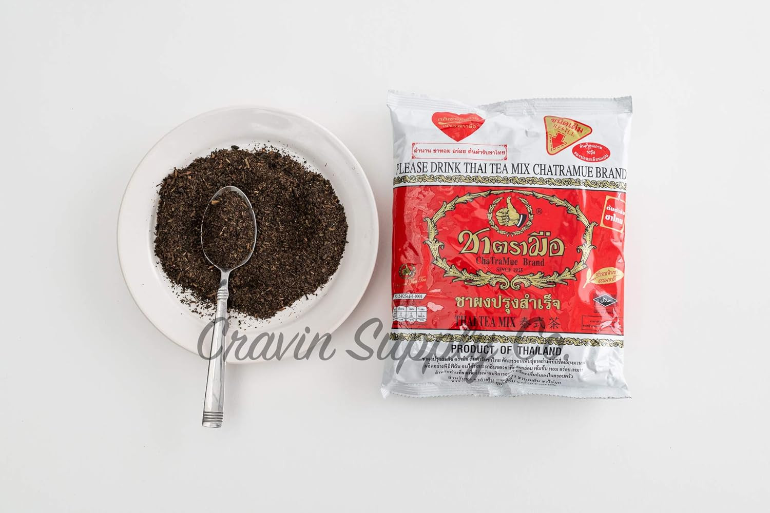 Thai Tea Mix (Number-One) Cha Tra Mue Brand, Original Thai Tea Mix from Thailand