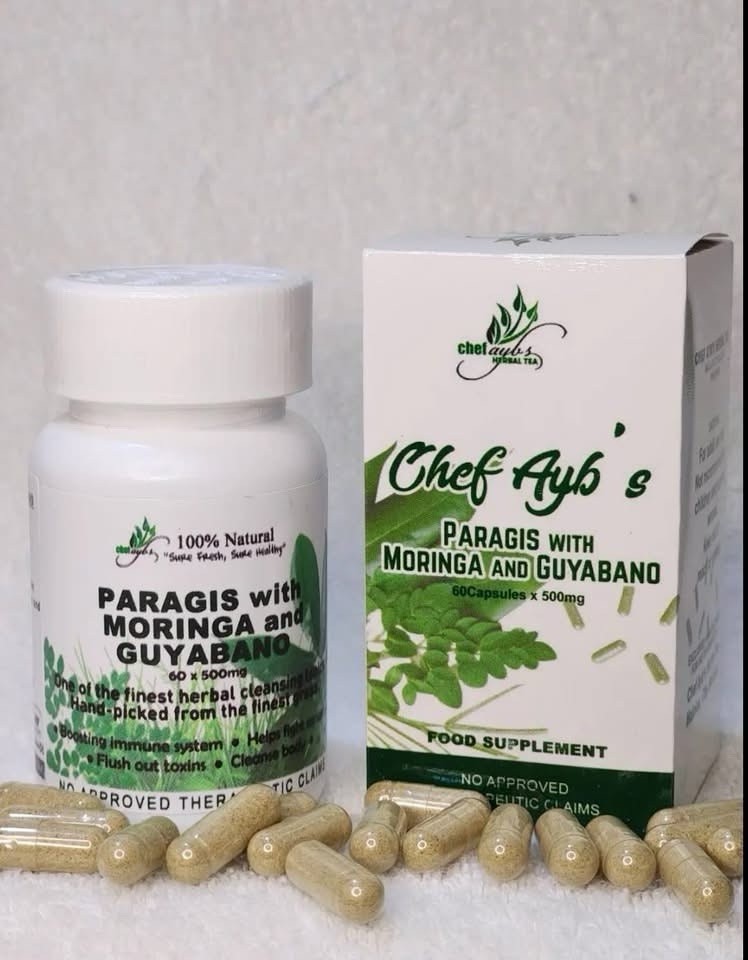 Chef Aybs Paragis With Moringa And Guyabano 30 Capsule