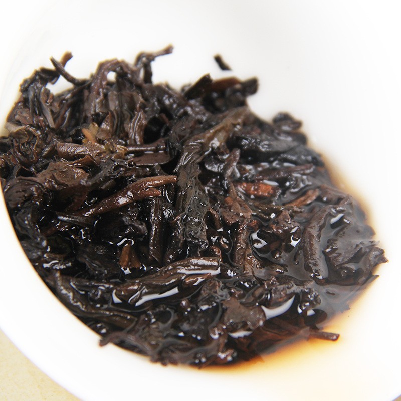 357g Premium Pu’er Dark Tea 2020 Classic Ripe Tea Cake Menghai Ancient Tree Tea