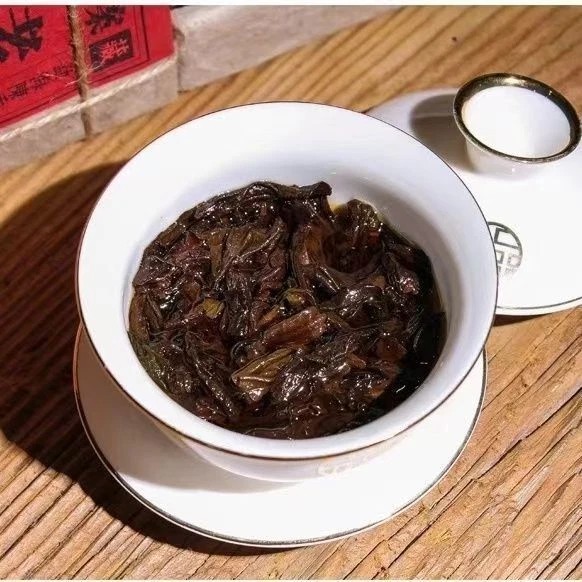 250g MengHai Puer Ripe Tea Pu’ Er Brick Cooked BuLangShan Jujube fragrance tea