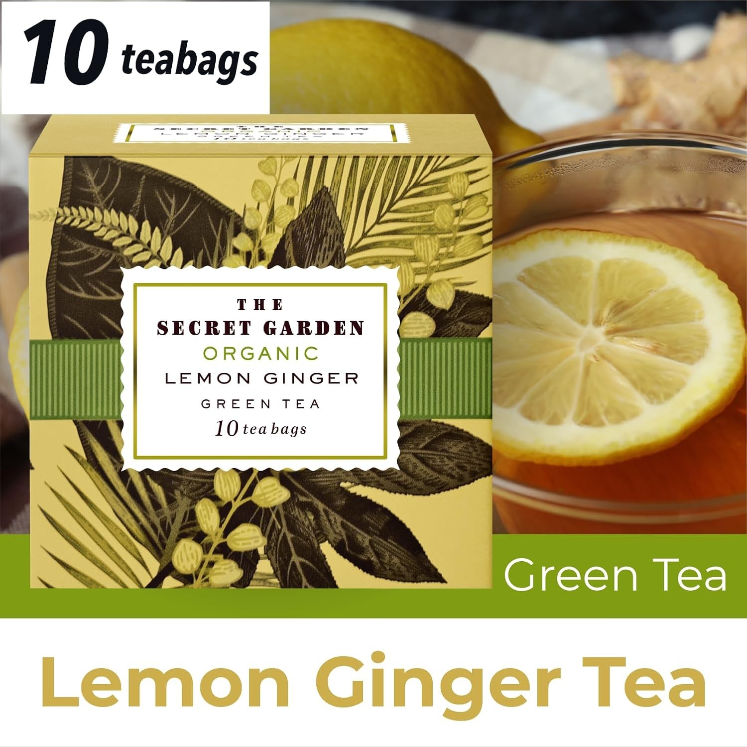Premium Organic Holiday Tea Bag Sampler Gift Box – 90 Bags 9 Exotic Flavors…