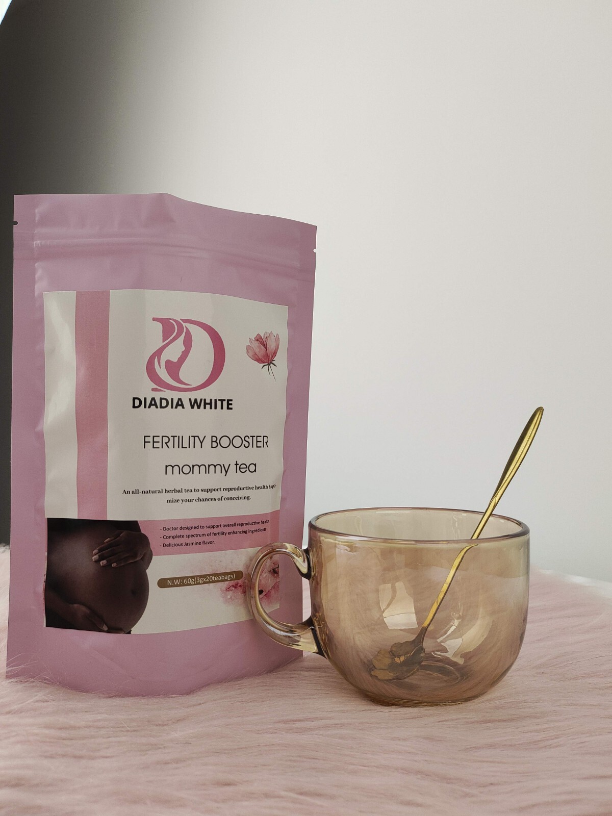 Mommy Tea Fertility Booster For Women| Organic Herbal Loose-Leaf for Womb Health