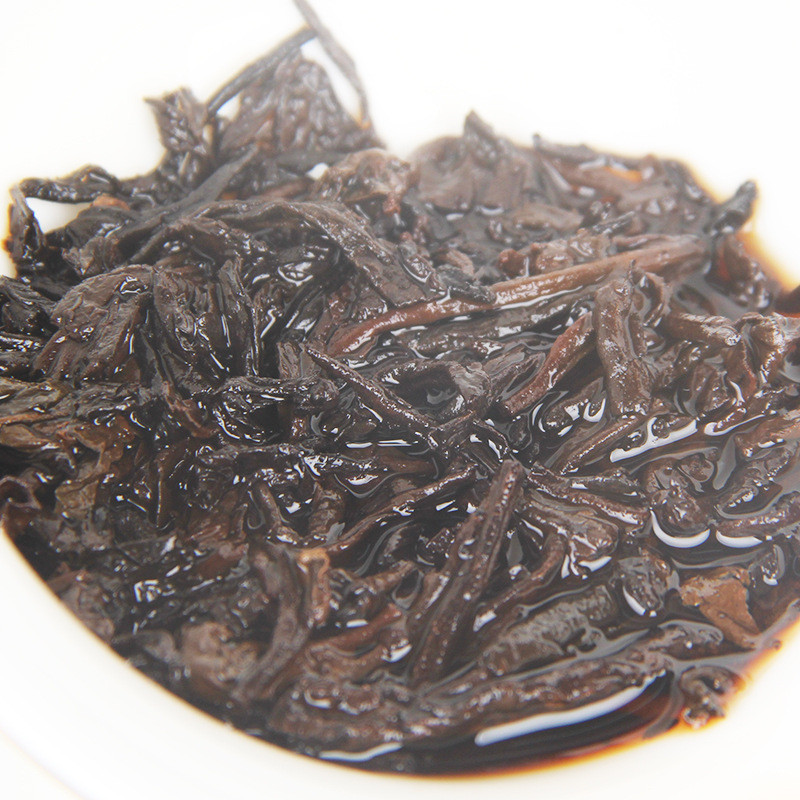 Puerh Tea Ripe Golden Bud Banzhang Ancient Tree Natural Healthy 357g Cake