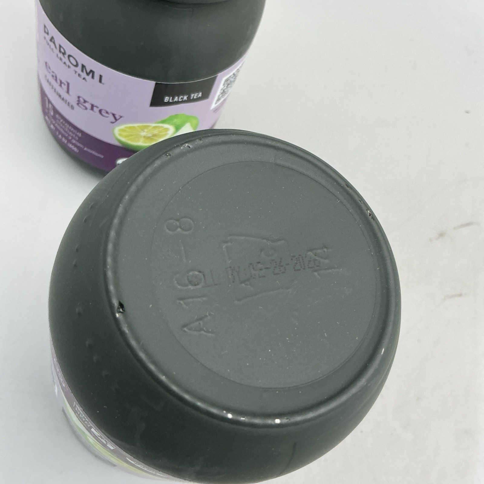 2 Pack Organic Earl Grey Black Tea Signature Glass Jar 15 Bags Each Exp 02/26