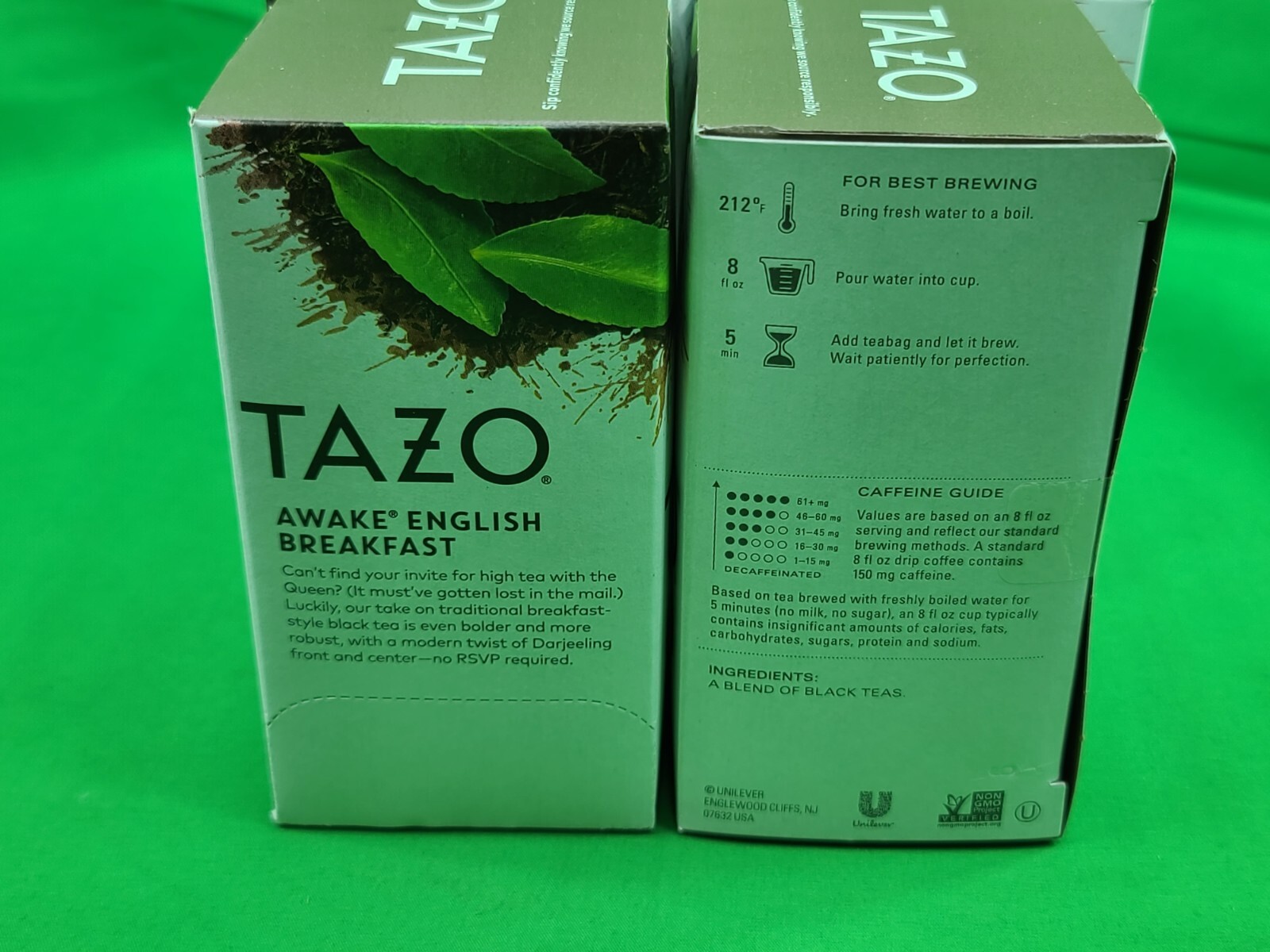 120-Ct Tazo Awake English Breakfast Black Tea BB 04/26/2024