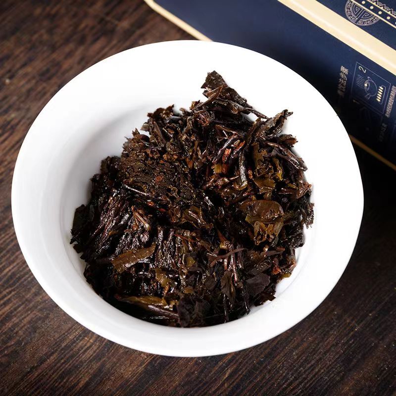 250g Organic Anhua Dark Tea Brick Chinese Black Tea Herbal Energy for Men Women