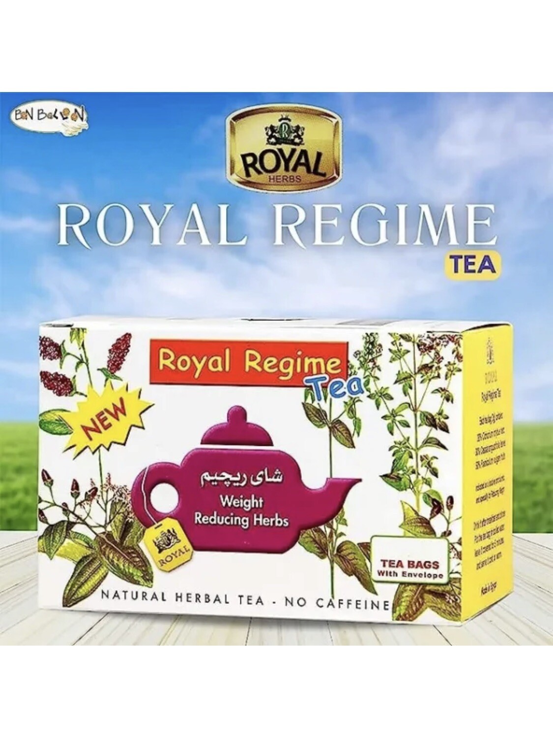 Royal Regime Tea Bags ( 50Tea Bags ) Ships from USA