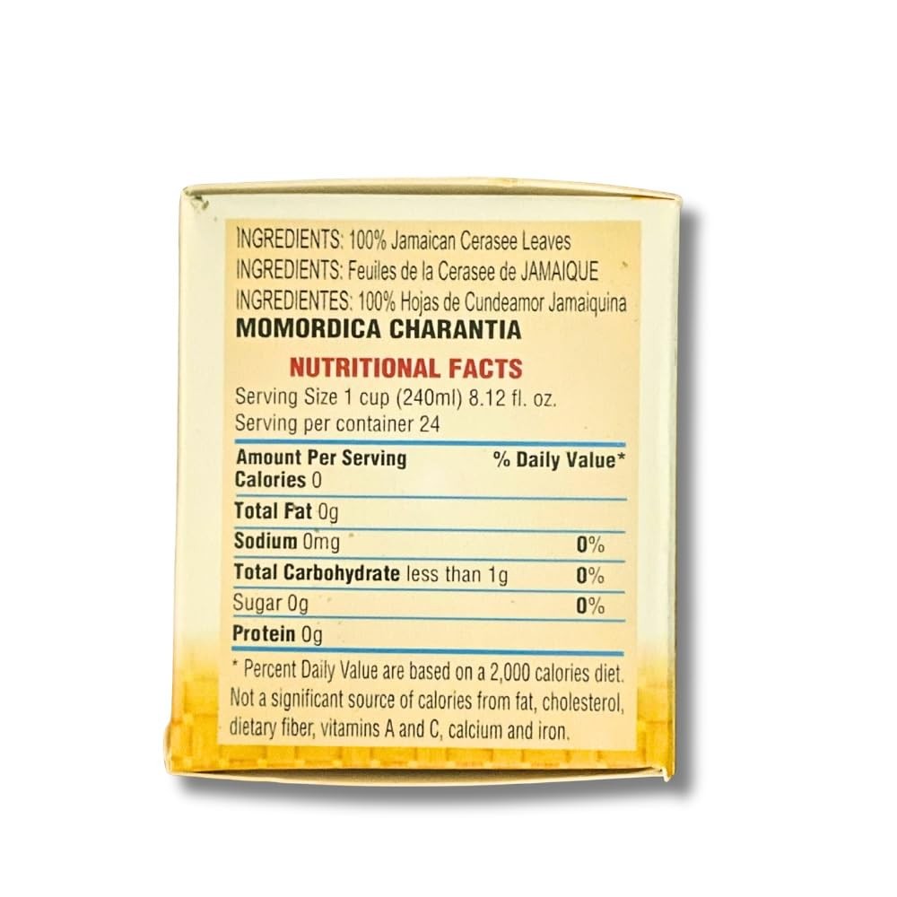 Jamaican Cerasee Tea Tops 24 Count (Pack of 1)