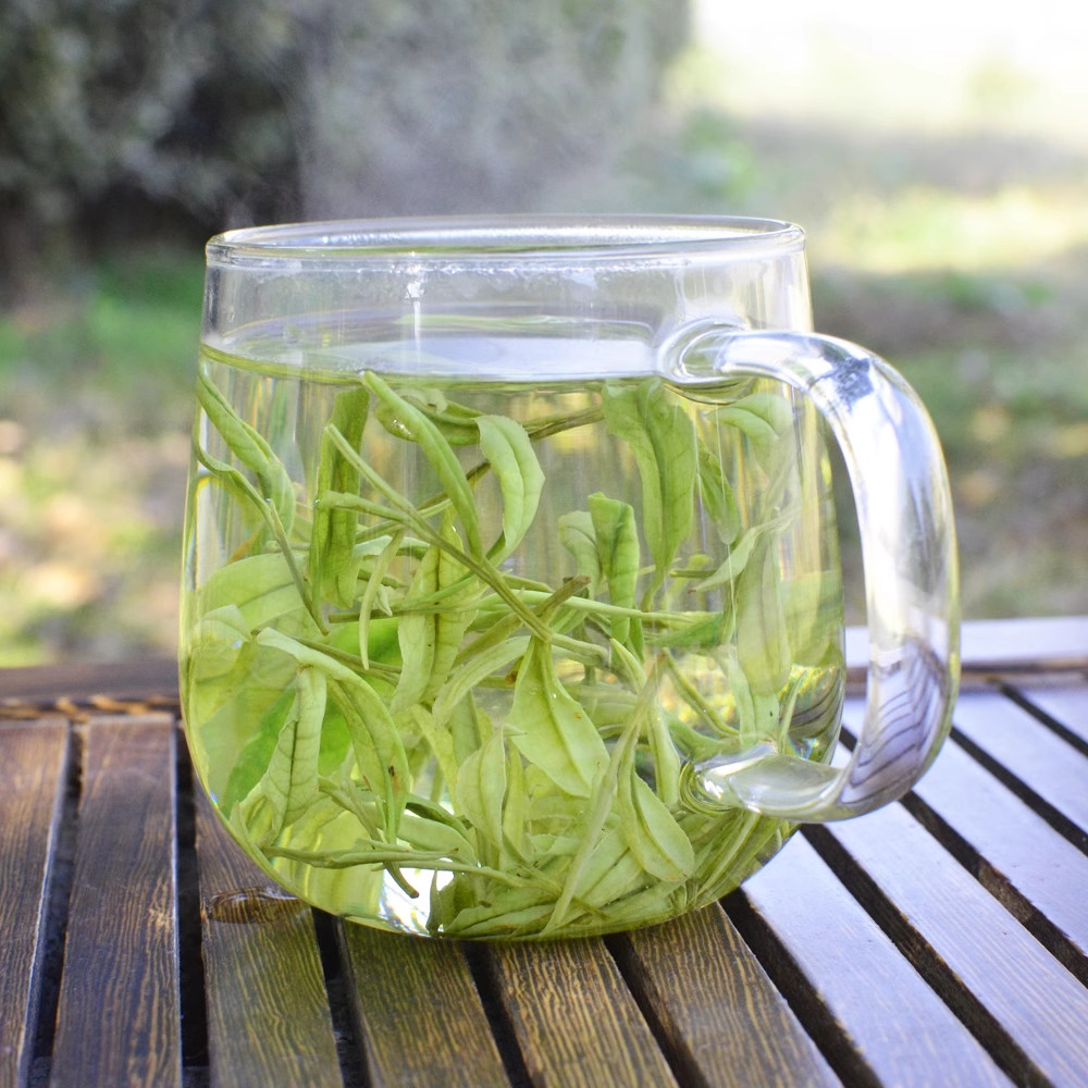 Premium Organic Anji White Tea Baicha An Ji Bai Pian Spring Chinese Green Tea