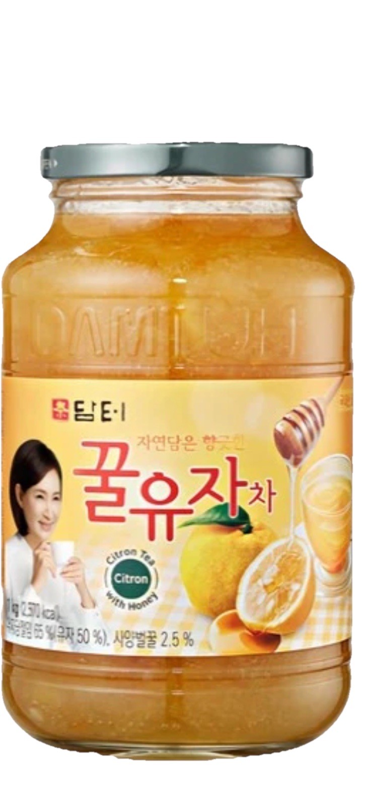 담터 Korean Honey Citron Tea Paste Tea & Infusion 27 Servings 15g Pantry Flavor