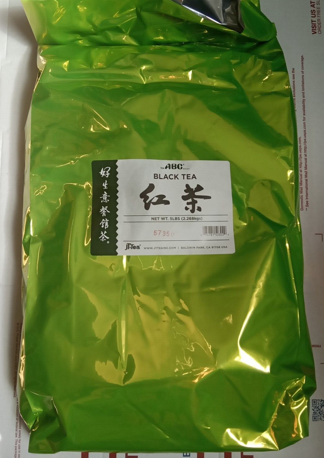 Black tea 5lbs ABC premium tea, Free priority Shipping