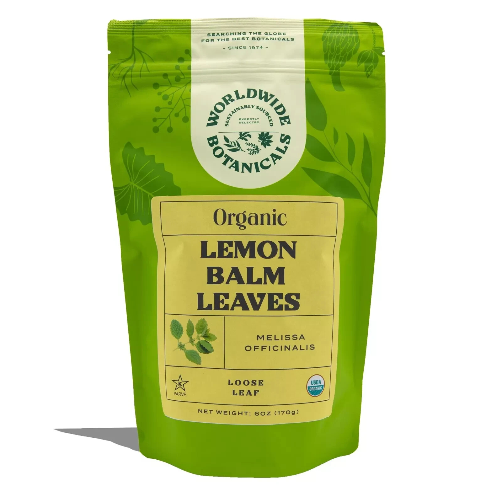 Worldwide Botanicals Organic Lemon Balm Tea – Loose Leaf Premium Herbal Tea | |