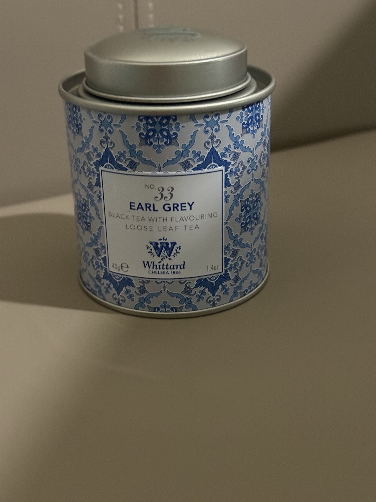 Whittard of Chelsea Tea Discoveries Earl Grey Caddy 1 ea