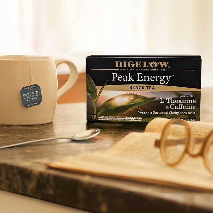 Bigelow Peak Energy Black Tea – 18 tea bags
