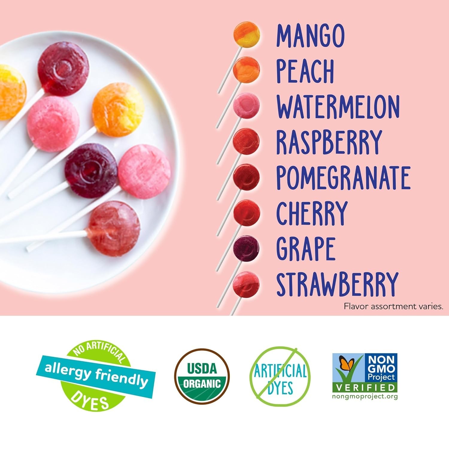 YumEarth’s 60 Count Organic Pops: Delicious Lollipops Free from Allergens