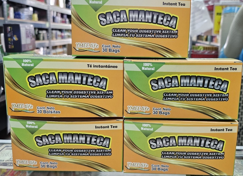 YMEE life Saca Manteca Instant Tea 100% Natural 30 Bags Tea & Infusion Bagged