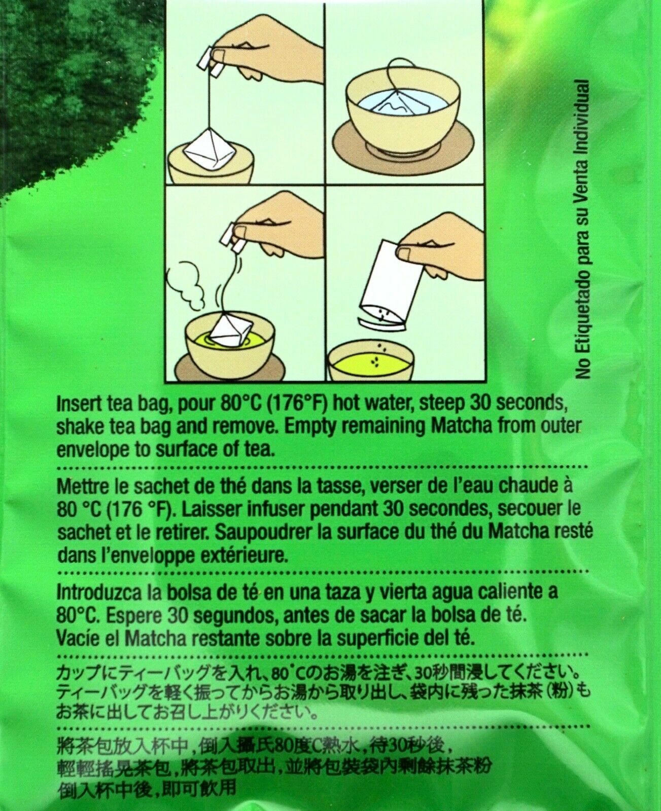 Kirkland Signature Ito En Japanese Green Tea Sencha & Matcha Individually Sealed