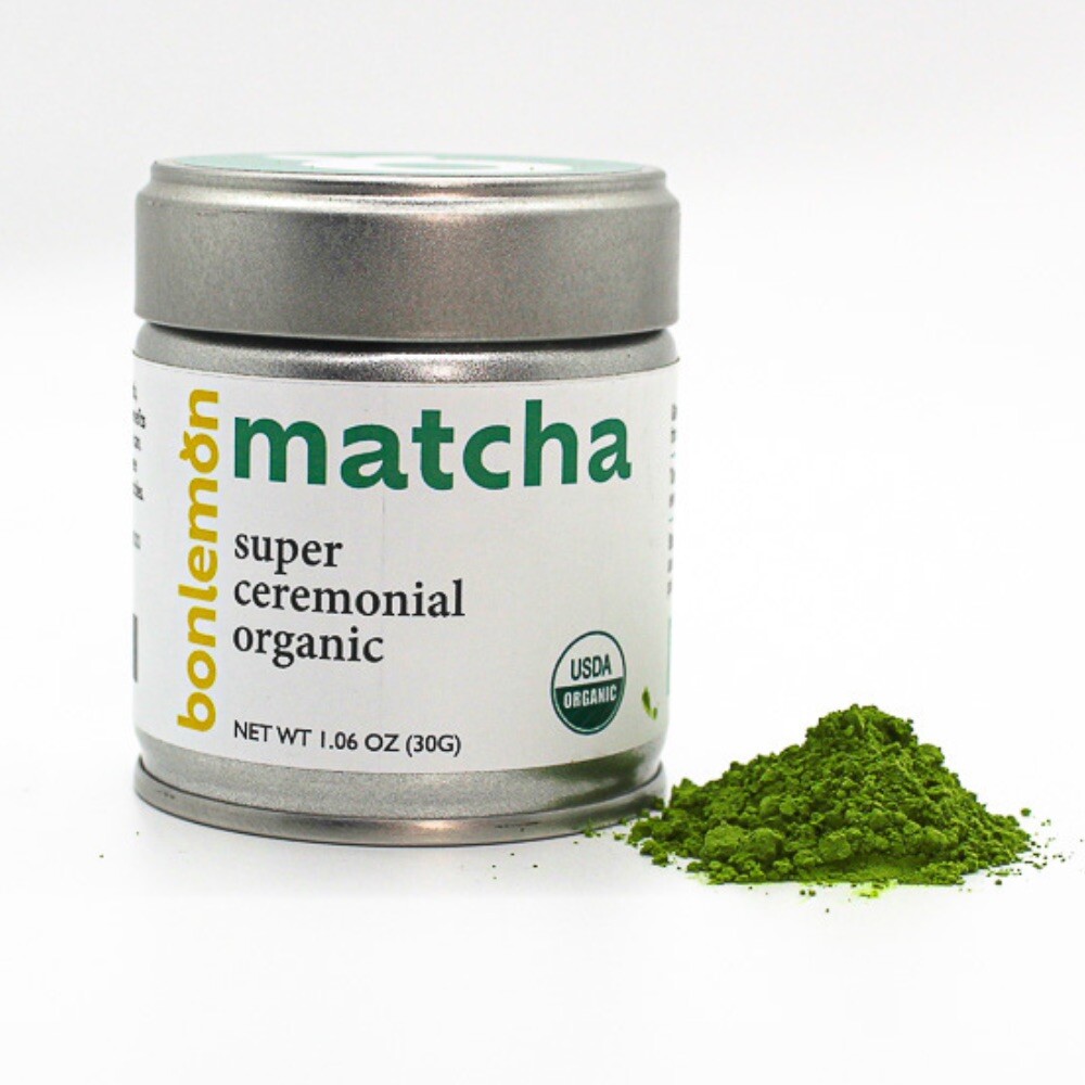Bonlemon Matcha – Organic Ceremonial Grade 1.06 oz Tin