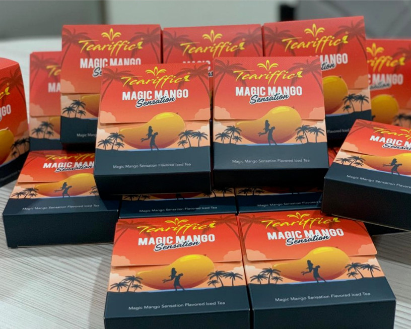 1 X Teariffic Magic Mango Sensation Sexual Men Herb Energy Coffee (12 Sachets)