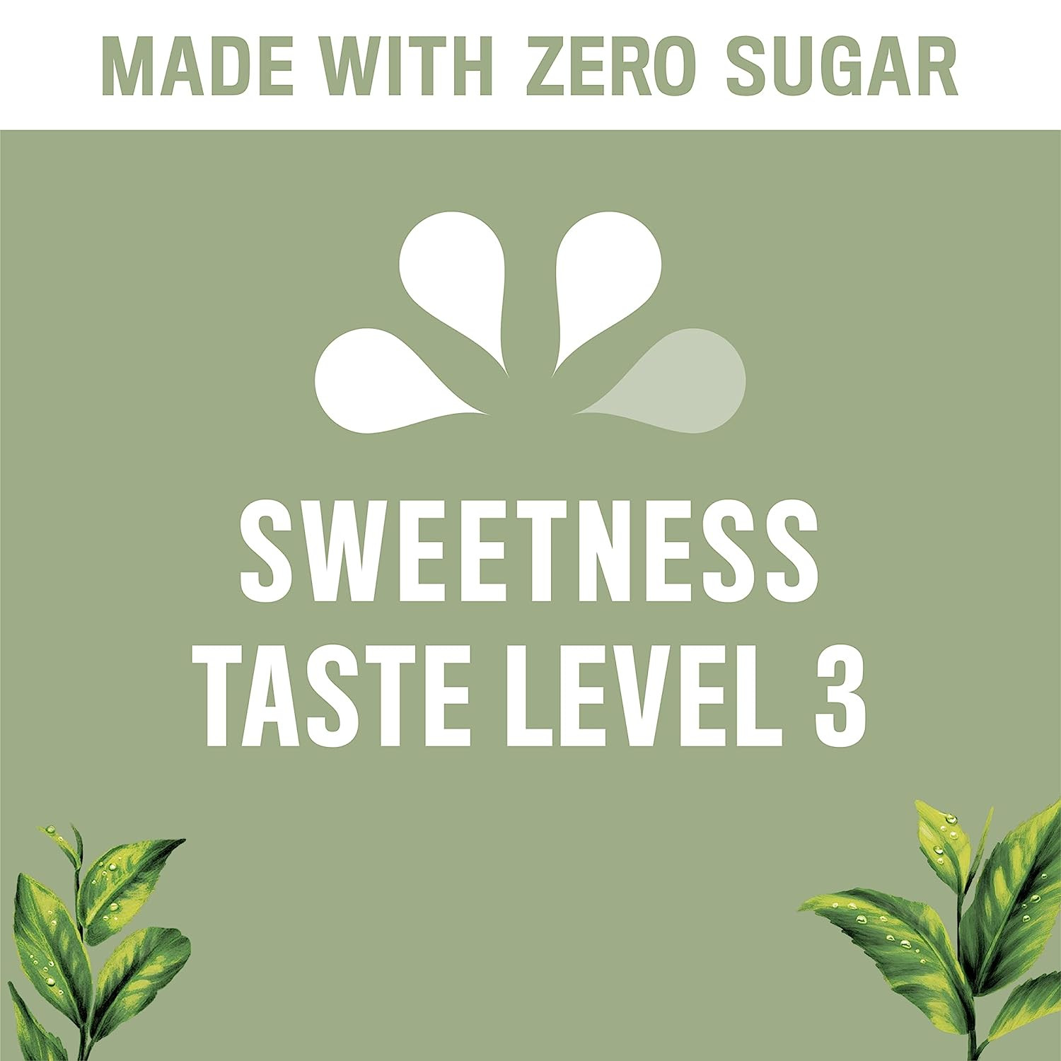 Gold Peak Zero Sugar Diet Iced Tea Drink, 16.9 Fl Oz, 6 Pack
