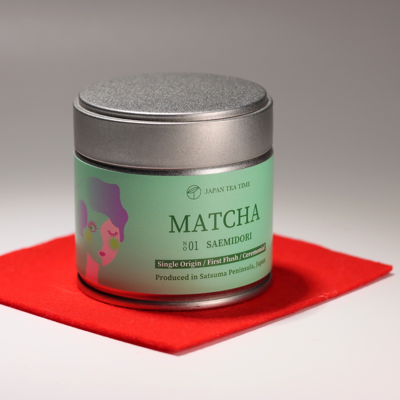 Japan Tea Time Matcha Single Origin Saemidori Ceremonial Grade 30g (1.06 oz)
