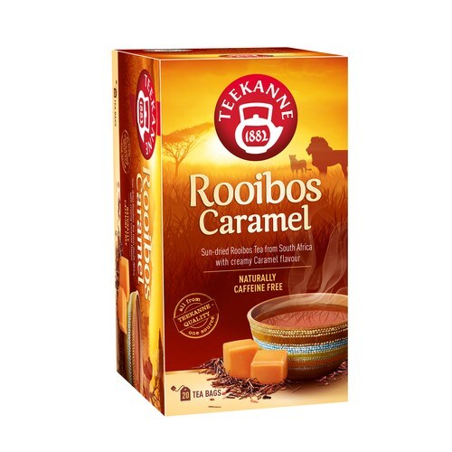 Teekanne Rooibos Caramel Tea, 35g (1.75g x 20 tea bags), 1 Pack
