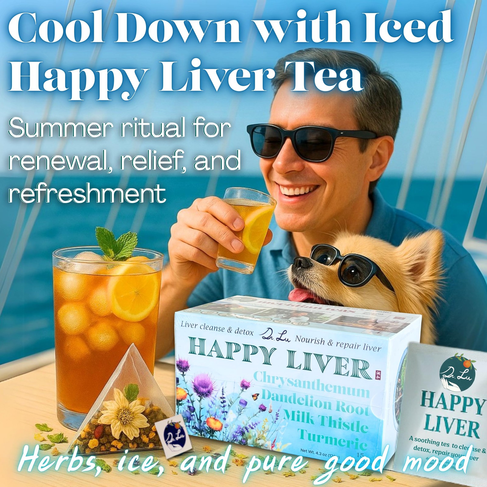 ’s Happy Liver Tea | 100% Natural Liver Cleanse Detox & Repair Tea Made in US…