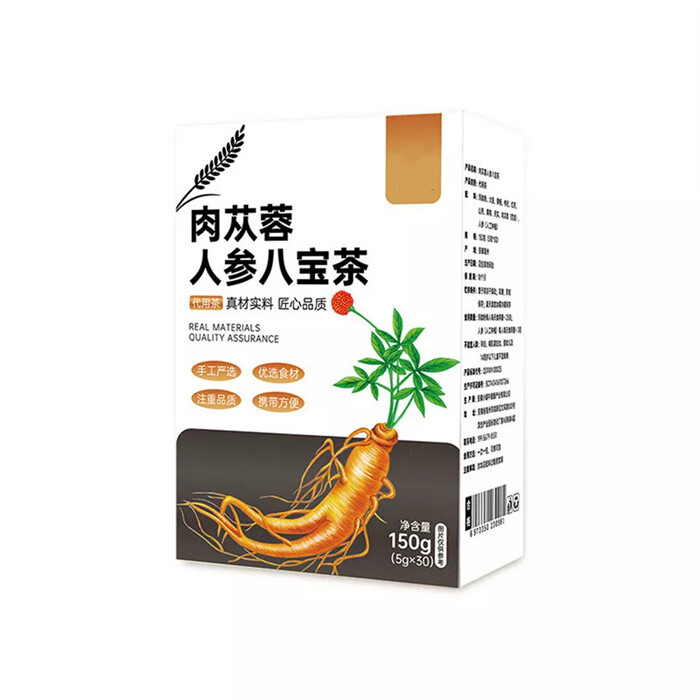 Men’s Tea Cistanche Ginseng Eight Treasure Tea Wolfberry Mulberry Maca Tea USA