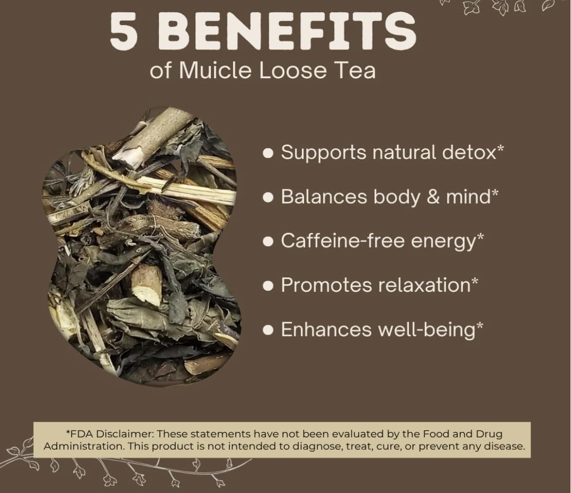 Muicle Té (Mexican Honeysuckle Herbal Tea) – 4 Oz – 100% Natural, Vegan, Non-Gmo