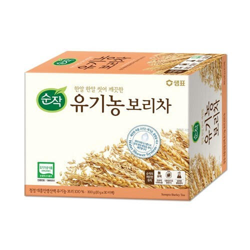 Sempio Barley Tea, 300g (10g x 30 tea bags), 1 Pack