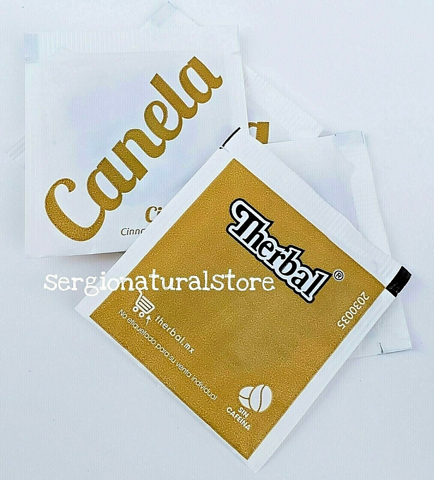 Te de Canela / Cinnamon Tea 25 Wrapped Tea Bag Infusion Herbs Made in Mexico