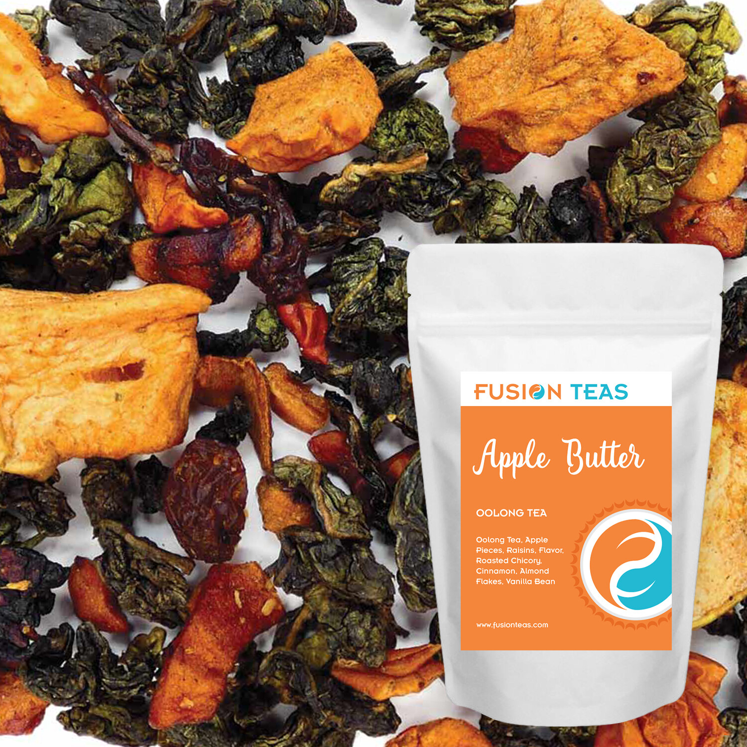 Apple Butter Oolong Tea – Loose Leaf Blend – Fusion Teas