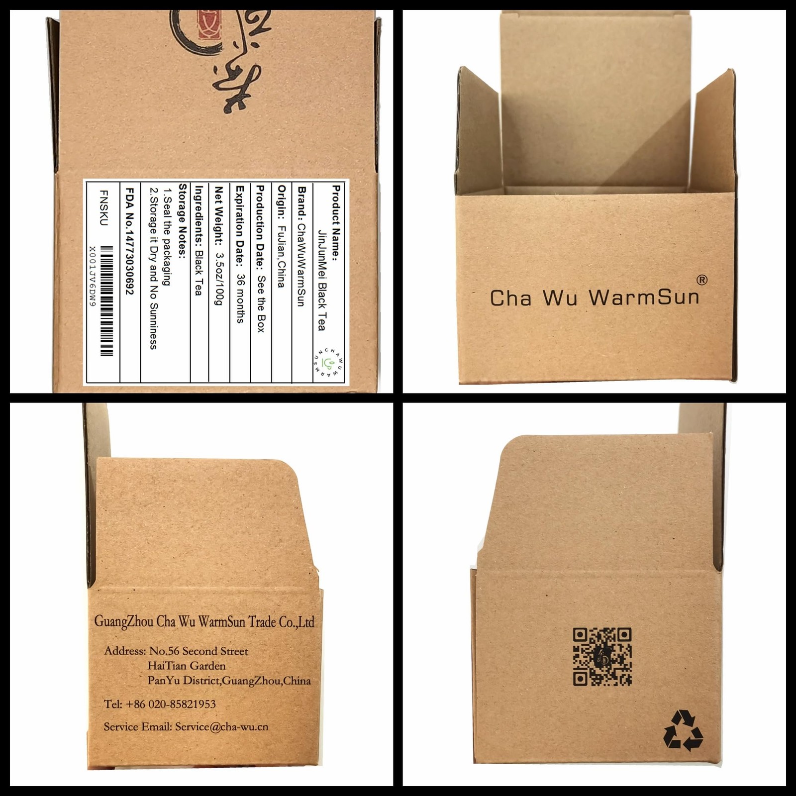 JinJunMei Black Tea Loose Leaf 100g 3.5oz Chinese Hong Cha Authentic Flavor