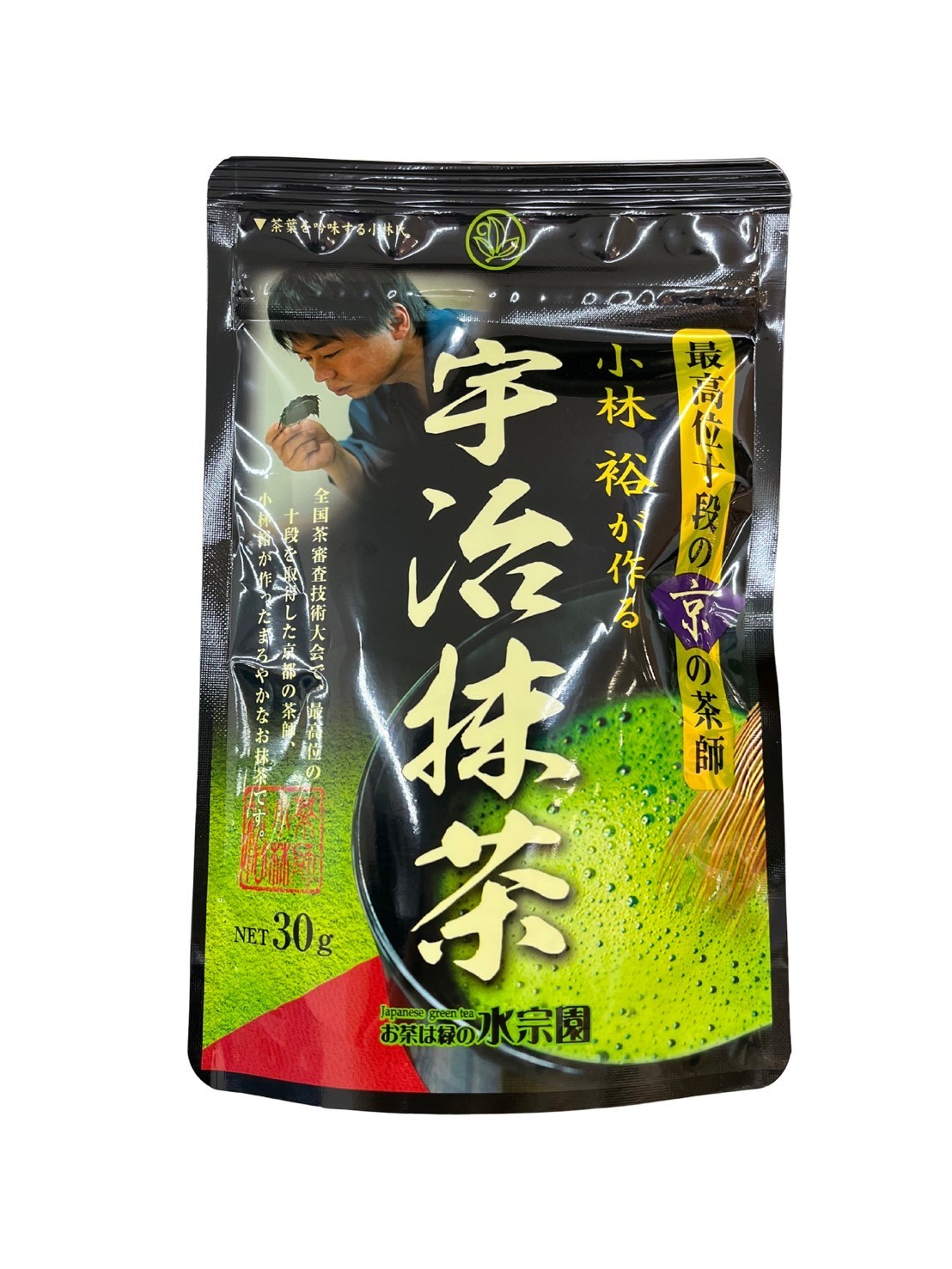 Kyoto Uji Matcha【30g × 5PCS】made by Tea Master 10th Grade Kobayashi Yutaka
