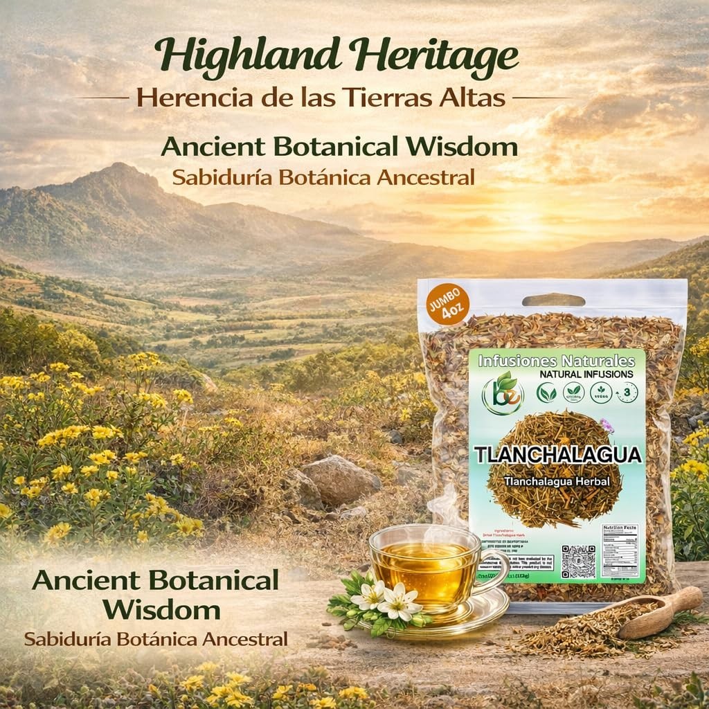 Tlanchalagua Té Herbal (Tlanchalagua Dried Herbal Tea) 4 oz (113g)