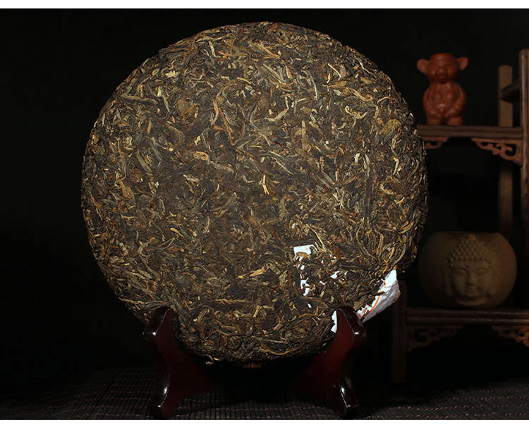 2004 Song Pin Hao Pu’er Tea Raw Tea Yunnan Old Tea Brown Mountain Puer Tea 357g