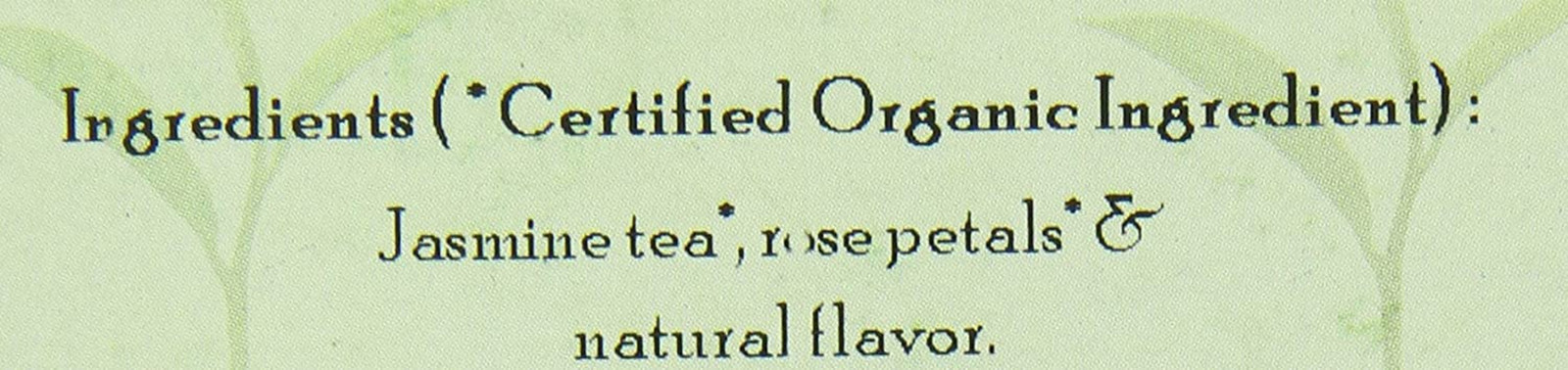 Tea Bulk, Jasmine Rose, 16-Ounce Bag