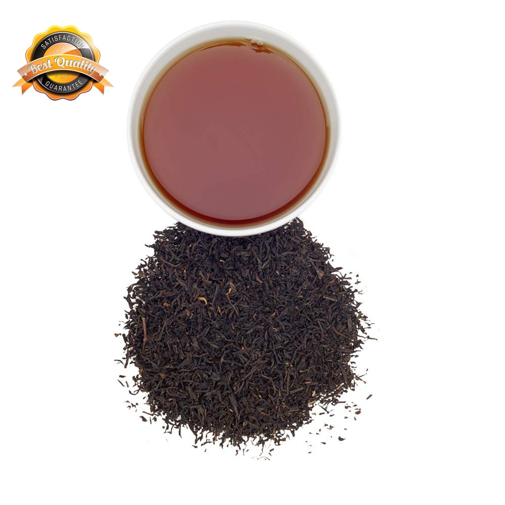 English Breakfast Loose Leaf Black Tea Keemun Bold Caffeinated 16oz