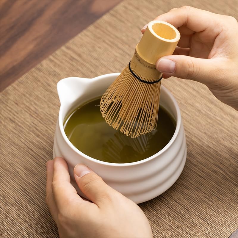 Matcha Set With Bowl, Matcha Sifter, Matcha Whisk Holder and Spoon- The Perfe…