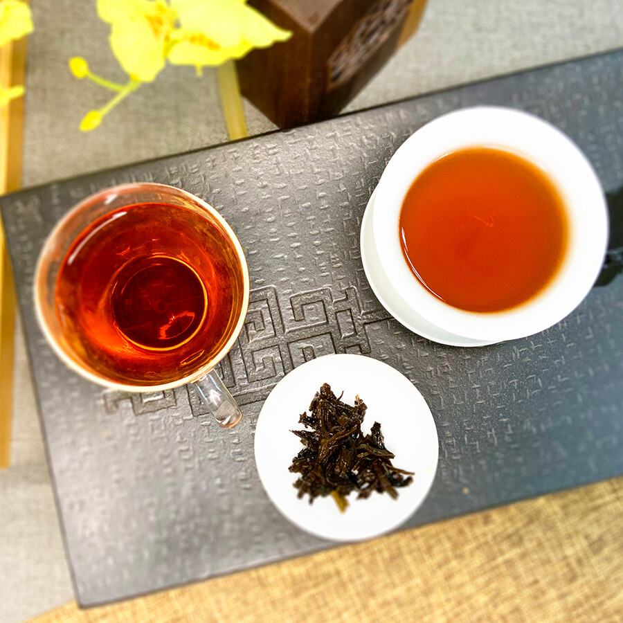CHINATEA 5133 Liu Bao Dark Tea 1st Grade Herbal Energy Tea for Men Women 250g