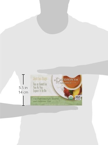 Davidson’s Organic Green Tea Garden 100 Count Cinnamon Chamomile Blend