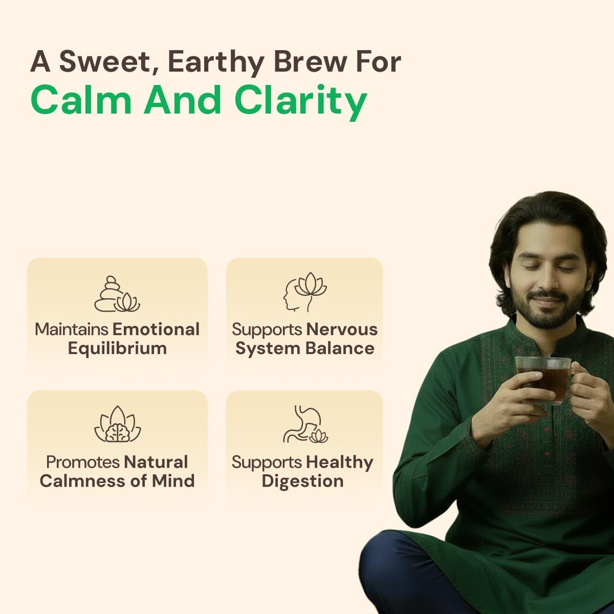 Maharishi Ayurveda All Natural Vata 40 Tea Bag Total (22.5gm Each) SF/