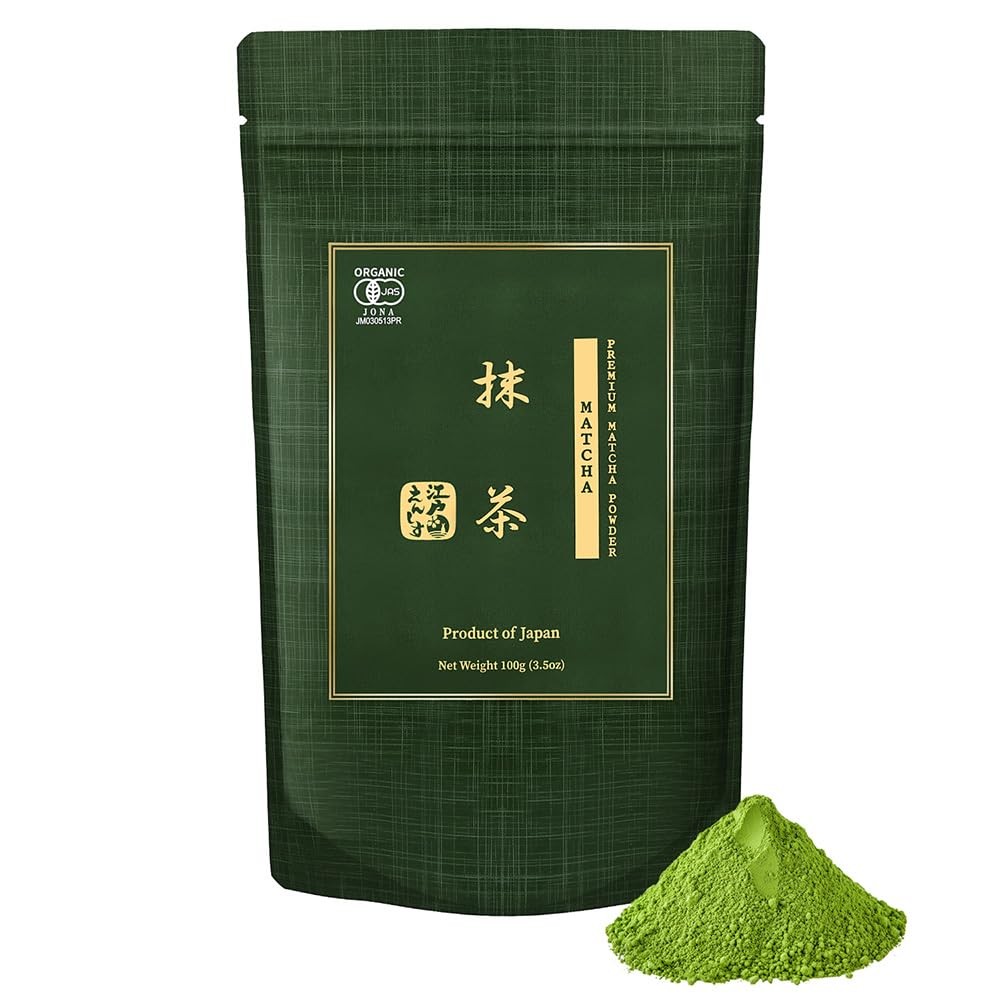 YEDOENSIS Premium Matcha – Organic Japanese Green Tea Matcha Powder, JAS Cert…